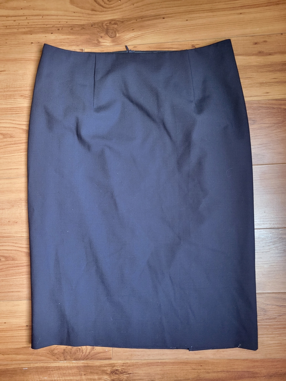 Tristan Navy Pencil Skirt - Tailored Office Classic